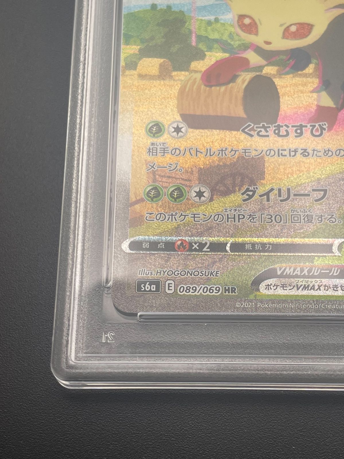 鑑定品】PSA10 リーフィアVMAX s6a 089/069 強化拡張パック