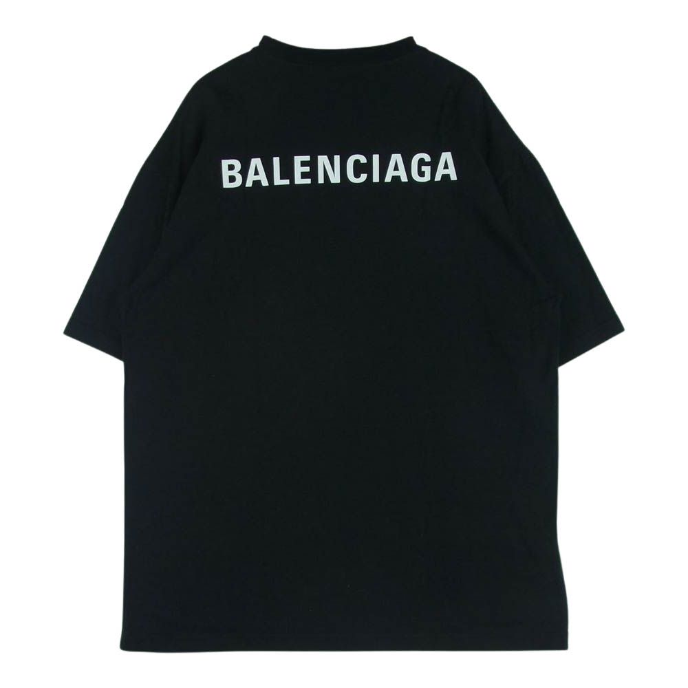 BALENCIAGA バレンシアガ 21SS 612966 TIVG5 UNISEX LOGO T SHIRT TEE