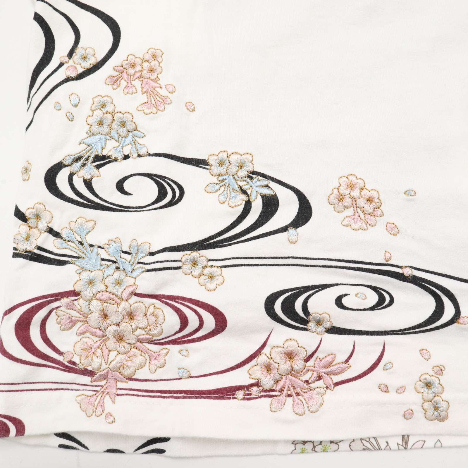 satori サトリ 春夏 【鯉 桜 家紋 和柄】刺繍 プリント☆ 半袖 