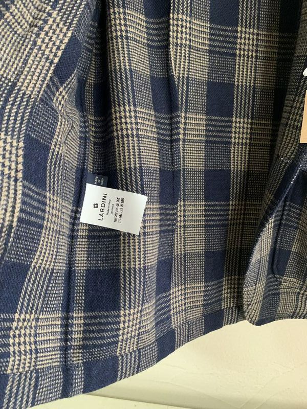 LARDINI ラルディーニ チェック柄 テーラードジャケット