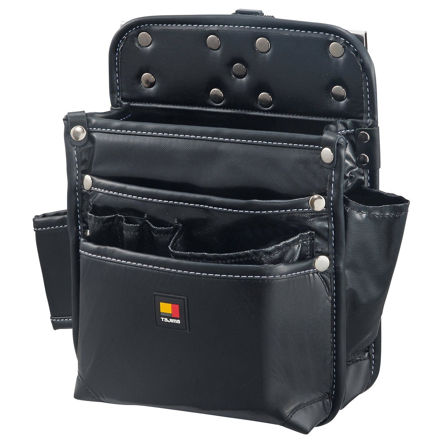 【新着商品】タジマ セフシステム 着脱式腰袋 釘袋3段大 水気に強い高密度ナイロン SFKBN-KG3L 着脱楽々 ベルトに後から装着可能 腰道具の組み換えが簡単 使う道具だけを選んで装着 腰の負担