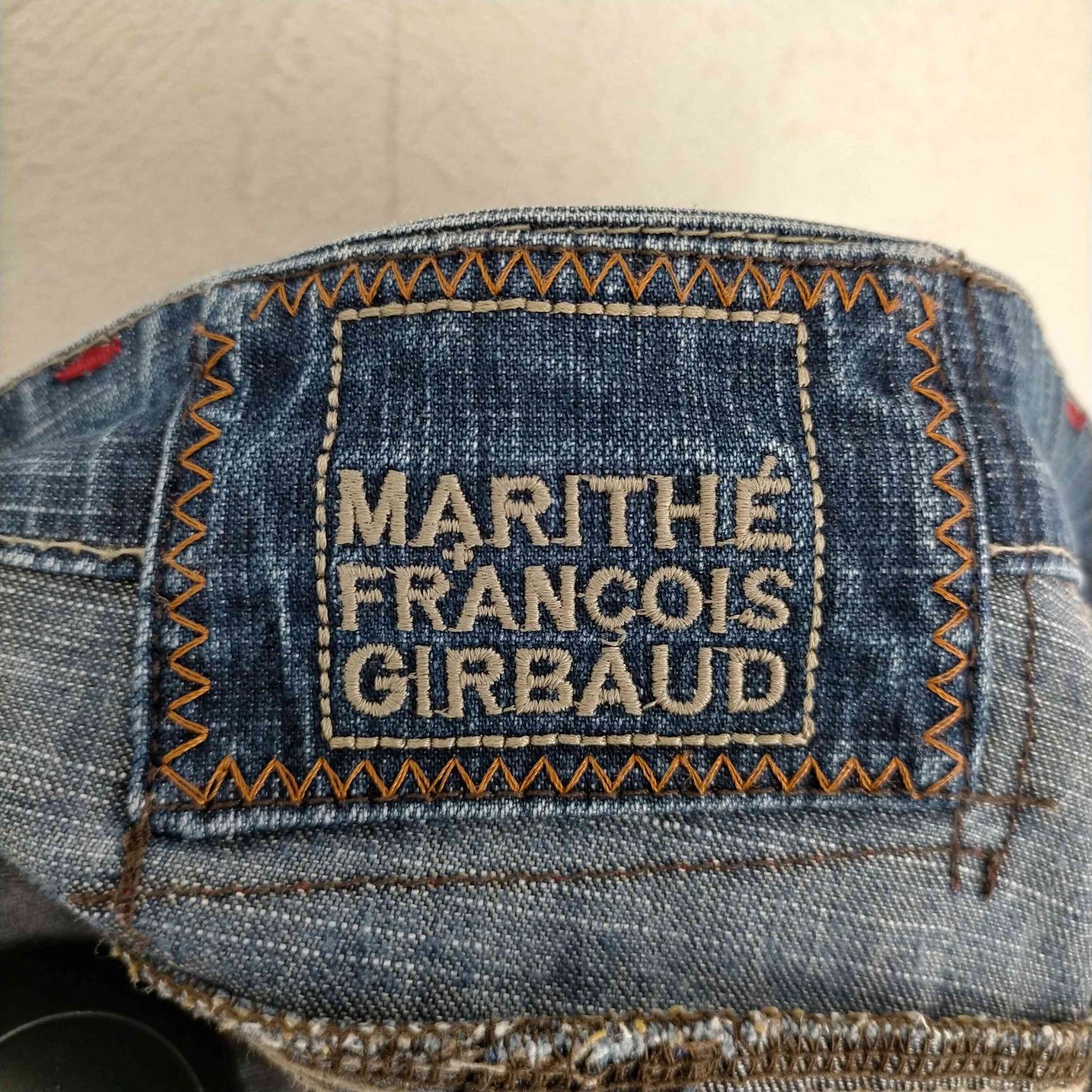 マリテフランソワジルボー MARITHE FRANCOIS GIRBAUD 立体裁断 フレアデニムパンツ レディース  M