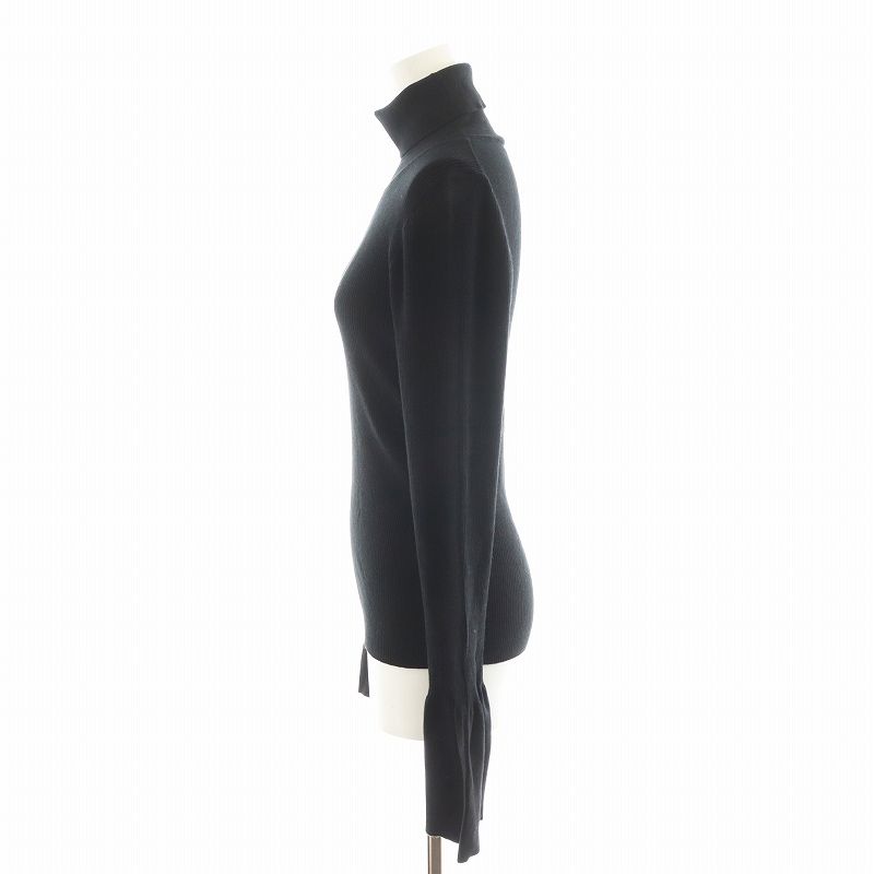 ヘイヴ Heve スズランカフ リブニット セーター 長袖 タートルネック F  