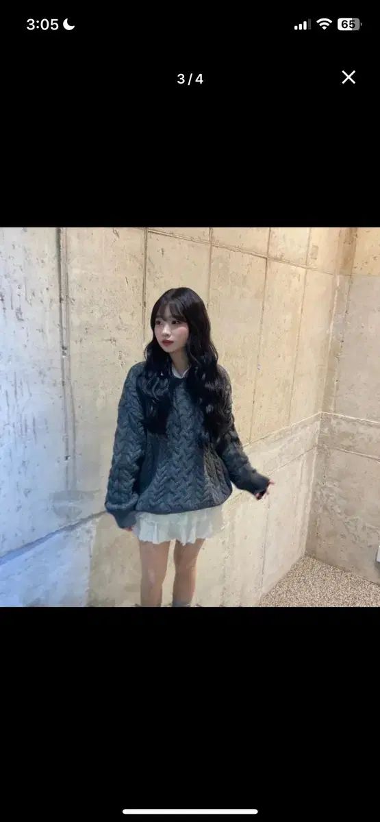 モングル ケーブル編み ニット SHOPPERLAND(ショッパーランド) minipoe(ミニポエ) NEARWEAR frenchaube(フレンチオーブ) 手編みケーブル柄ショール