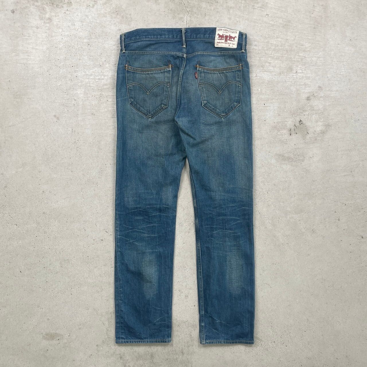 Levi's ユーロリーバイス 79504-0026 ストレート デニムパンツ