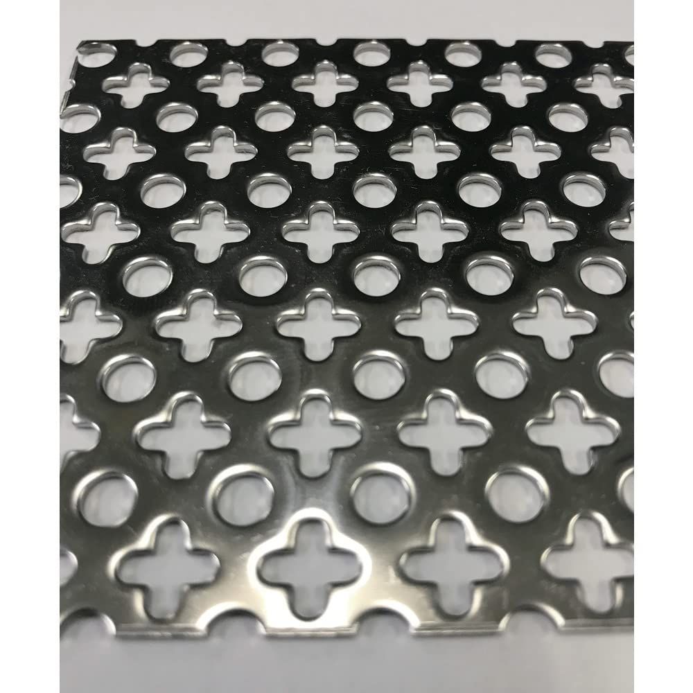 TRUSCO トラスコ ステンレスパンチングメタル1t 〇 450X450 304BA1-450X450