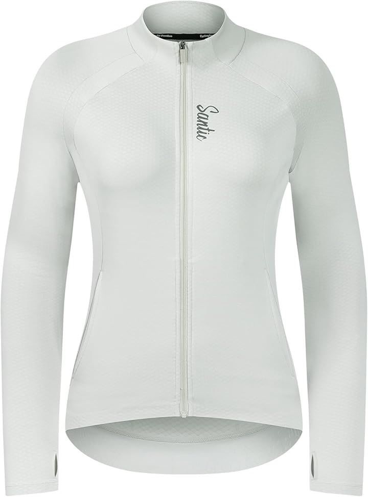 Santic(サンティック) レディース サイクルジャージ 長袖 裏起毛 秋冬