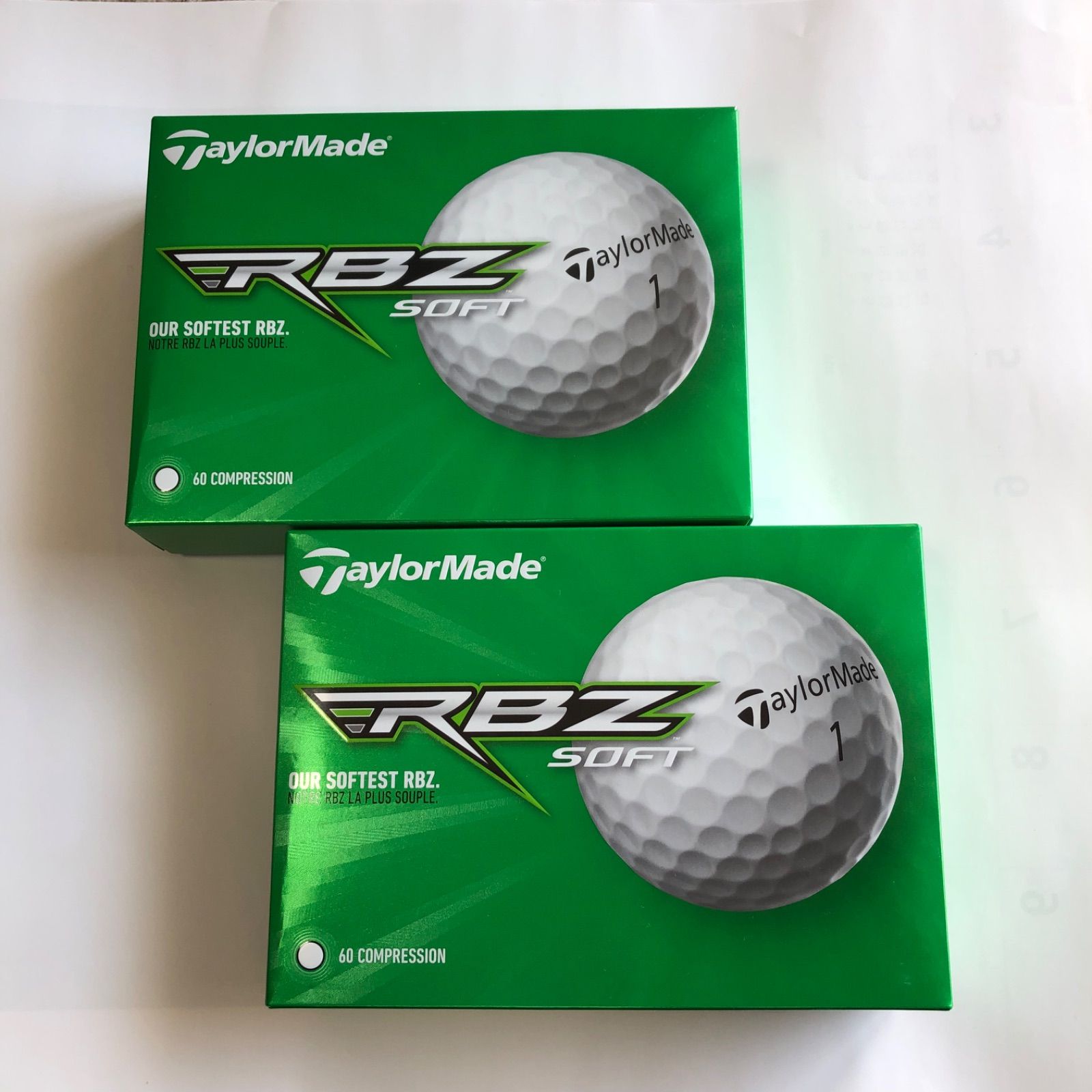 テーラーメイド（TaylorMade）RBZソフト ゴルフボール X 2ダース