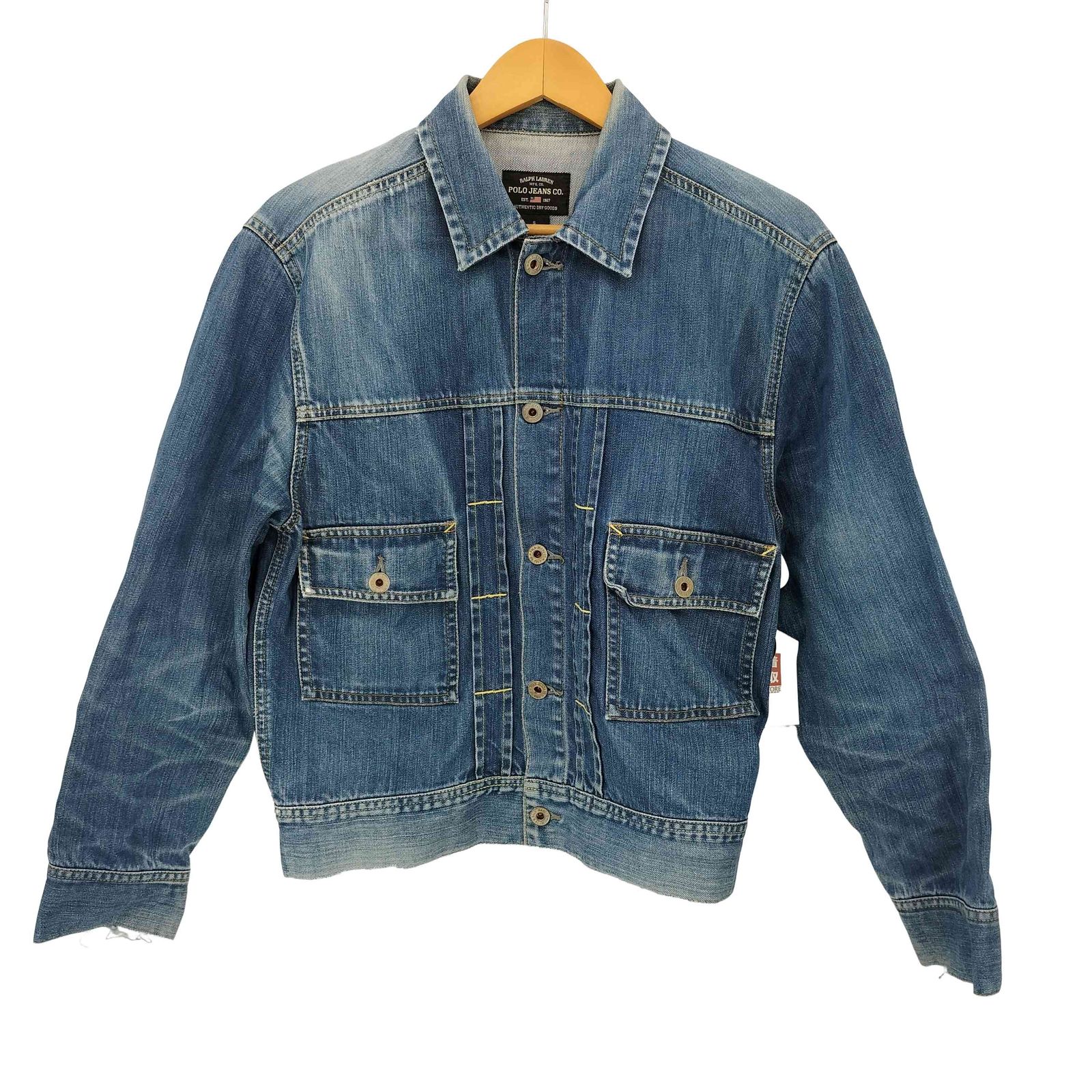 ポロジーンズカンパニーラルフローレン POLO JEANS COMPANY RALPH LAUREN 2nd デニムジャケット メンズ import S
