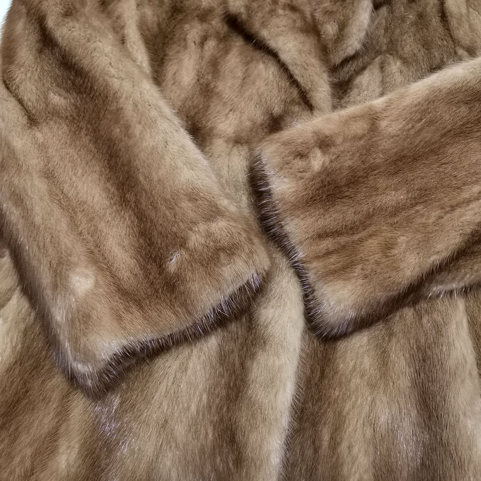 フェアリアビス ロシアンリス リバーシブル ファーコート L