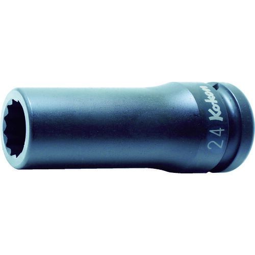 コーケン　１２角インパクトディープソケット　差込角１９．０ｍｍ　対辺１７ｍｍ