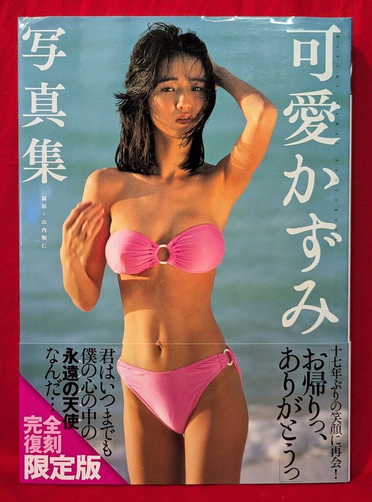 可愛かずみ 可愛かずみ写真集 完全復刻限定版 帯付 - メルカリ