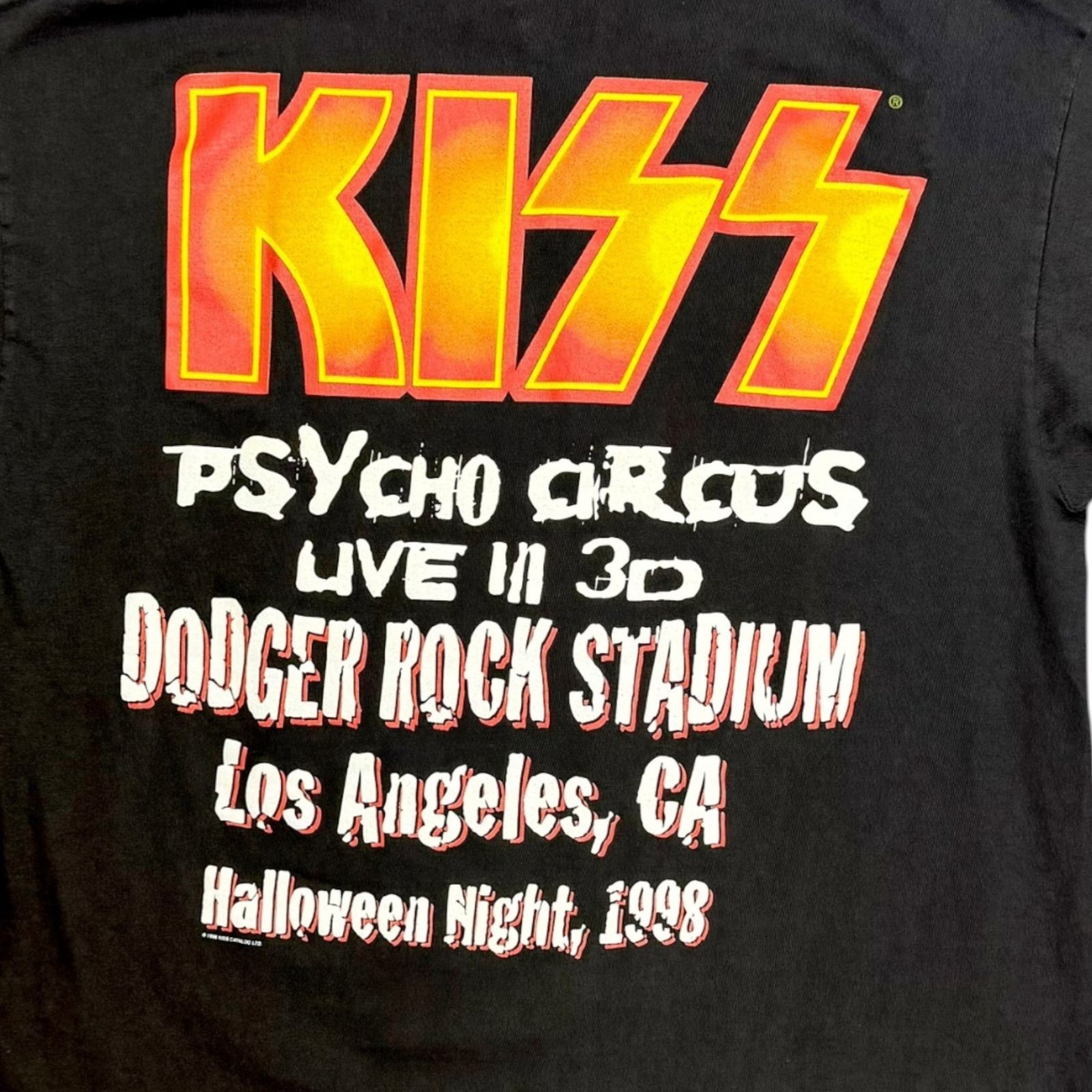 KISS】キッス Psycho Circus World TourTシャツ 90