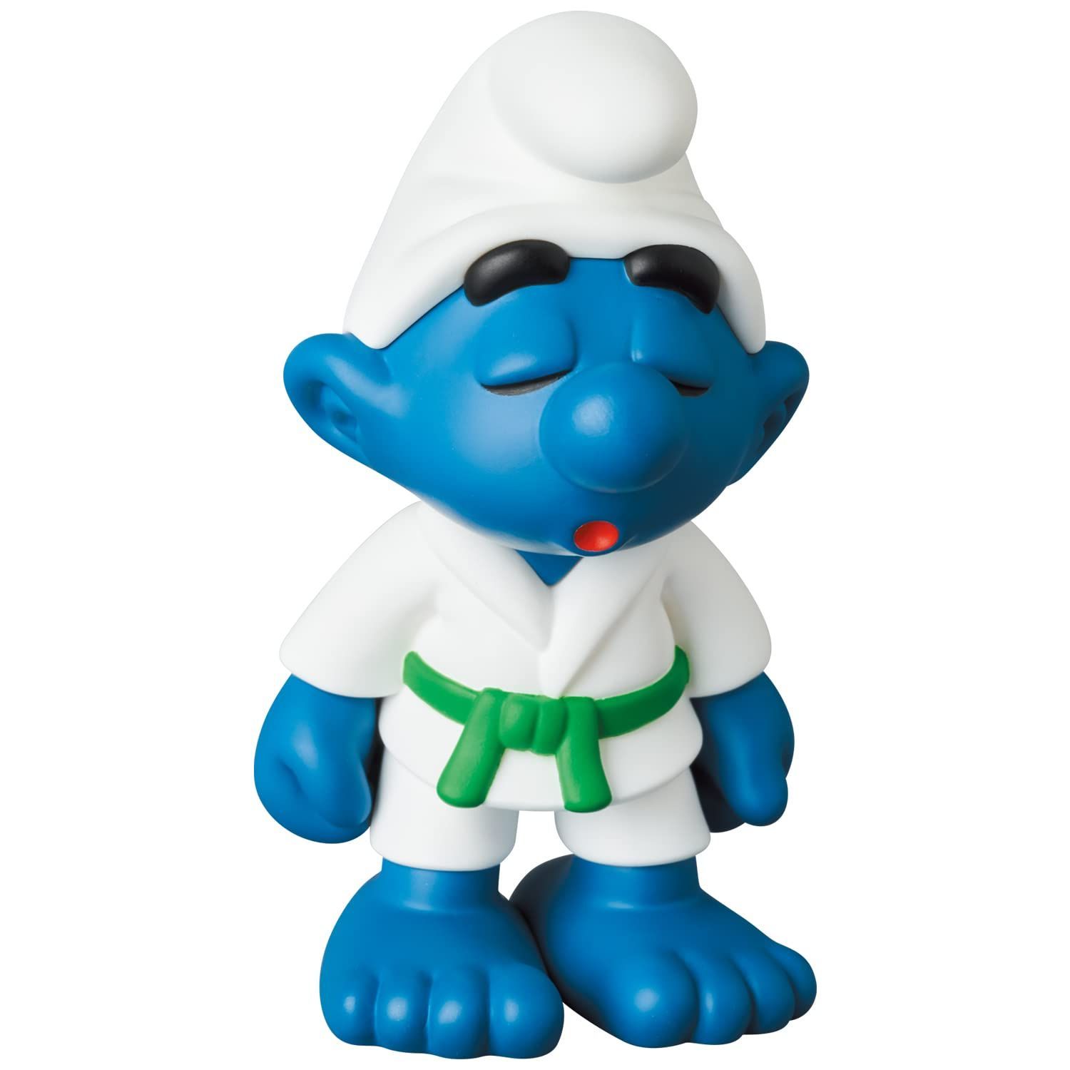 UDF THE SMURFS SERIES 1 SMURF JUDO スマーフ ジュウドウ 全高約77mm ノンスケール 塗装済み 完成品 フィギュア