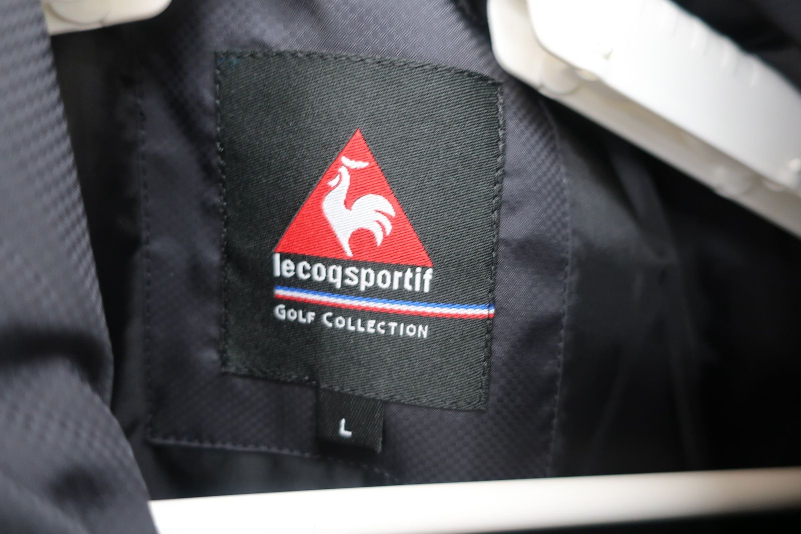 未使用品 ルコック le coq sportif ゴルフ サンバイザー オレンジ ブラック F lecoqsportif ゴルフ帽子 未使用品 未使用品217C☆le coq sportif