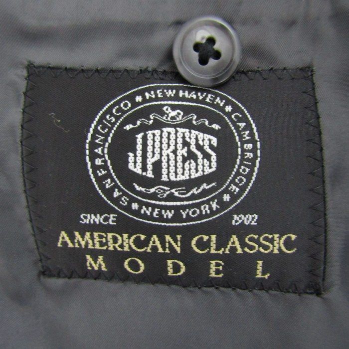 ジェイプレス ジェイプレス サイズ C98-W88-T180 スーツ セットアップ 他 ESTRATO AB-LL ネイビー系 J.PRESS AMERICAN CLASSIC スーツ セットアップ ウール