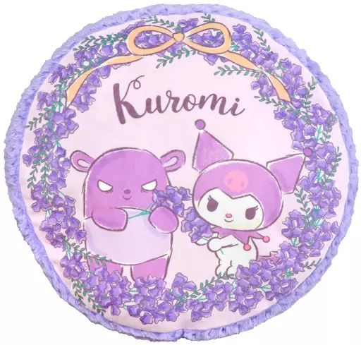 マイメロディ♡クロミ　ぽこぽこサンドクッション【クロミ＆バク】　在庫２点あり 中古】クッション・本体 クロミ＆バク ぽこぽこサンドクッション