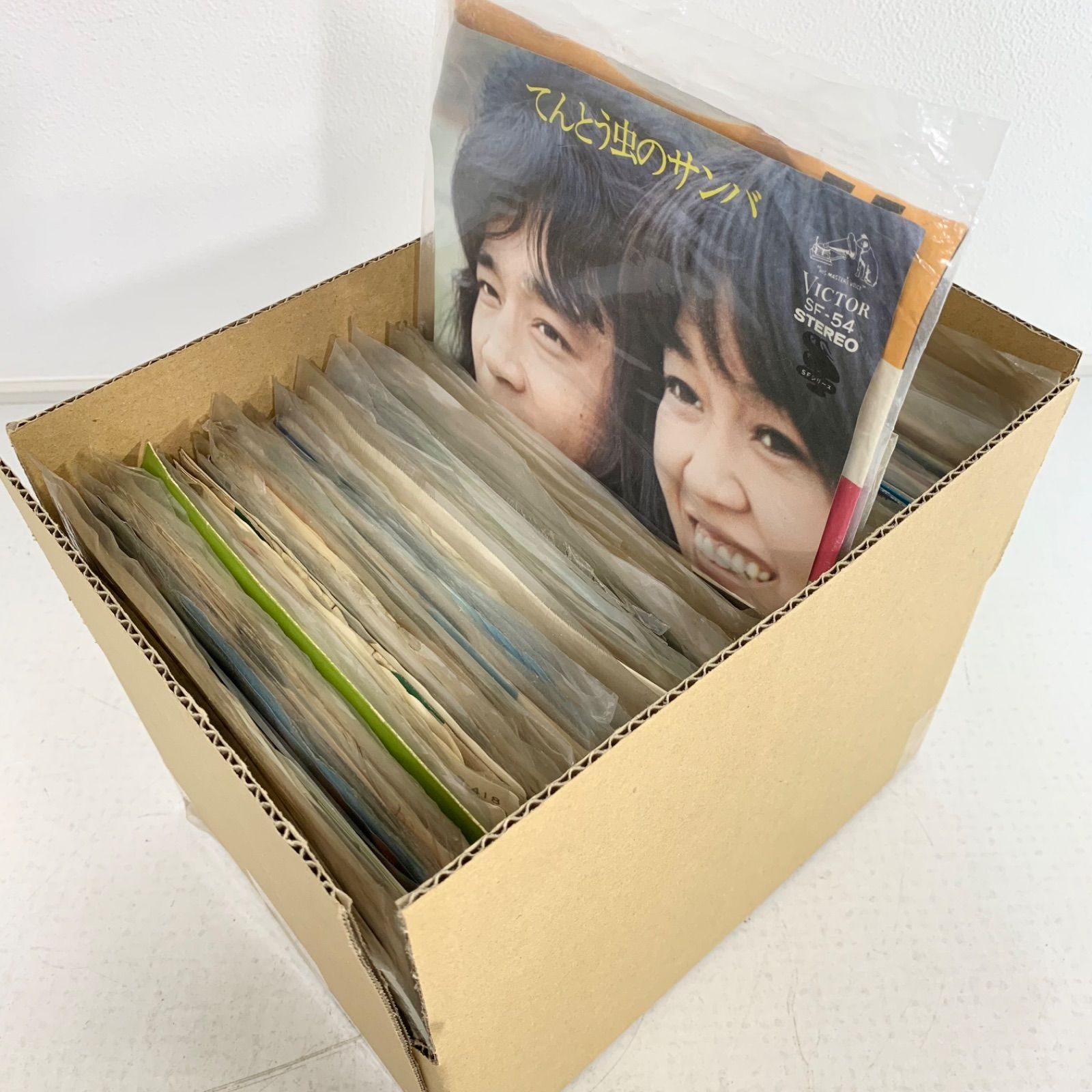 邦楽-昭和歌謡曲ミニLPレコード105点セット シングルレコードまとめ売り