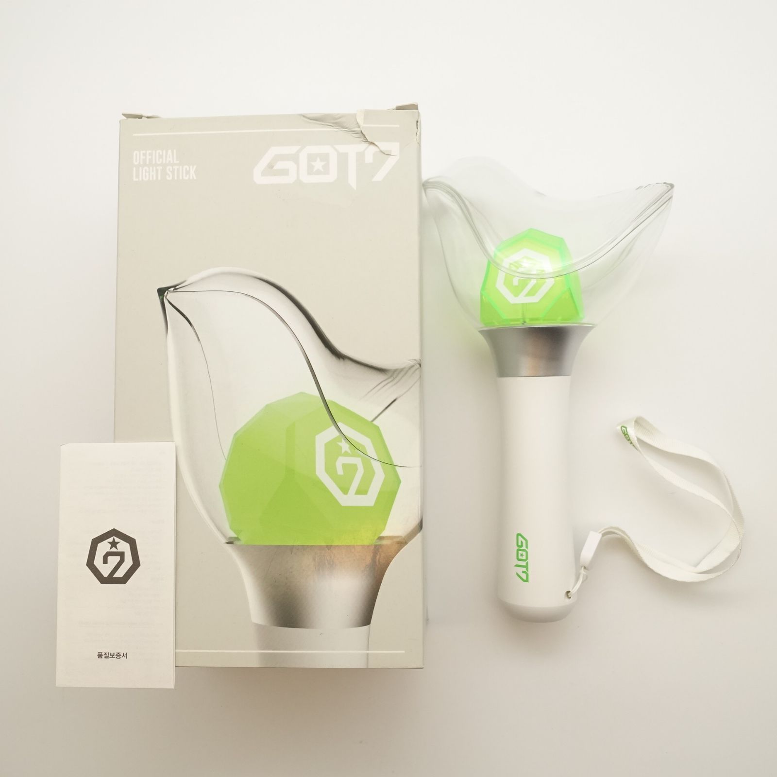 GOT7 初期公式ペンライト ガットセブン LIGHT STICK 旧式 アガボン