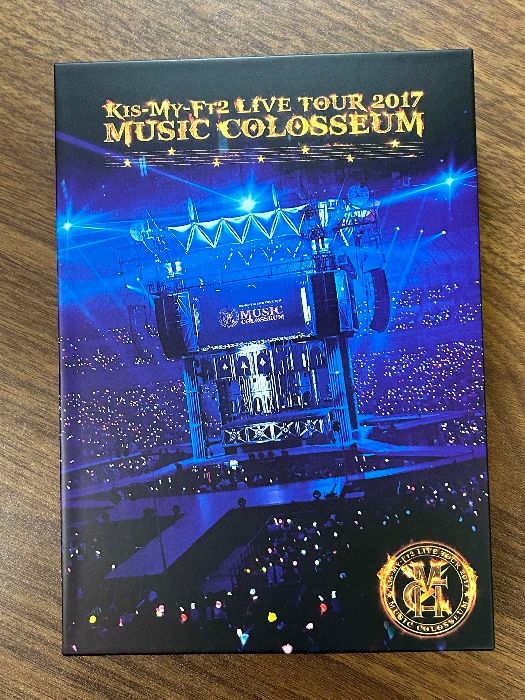 LIVE TOUR 2017 MUSIC COLOSSEUM(DVD2枚組)(初回盤) avex trax Kis-My-Ft2