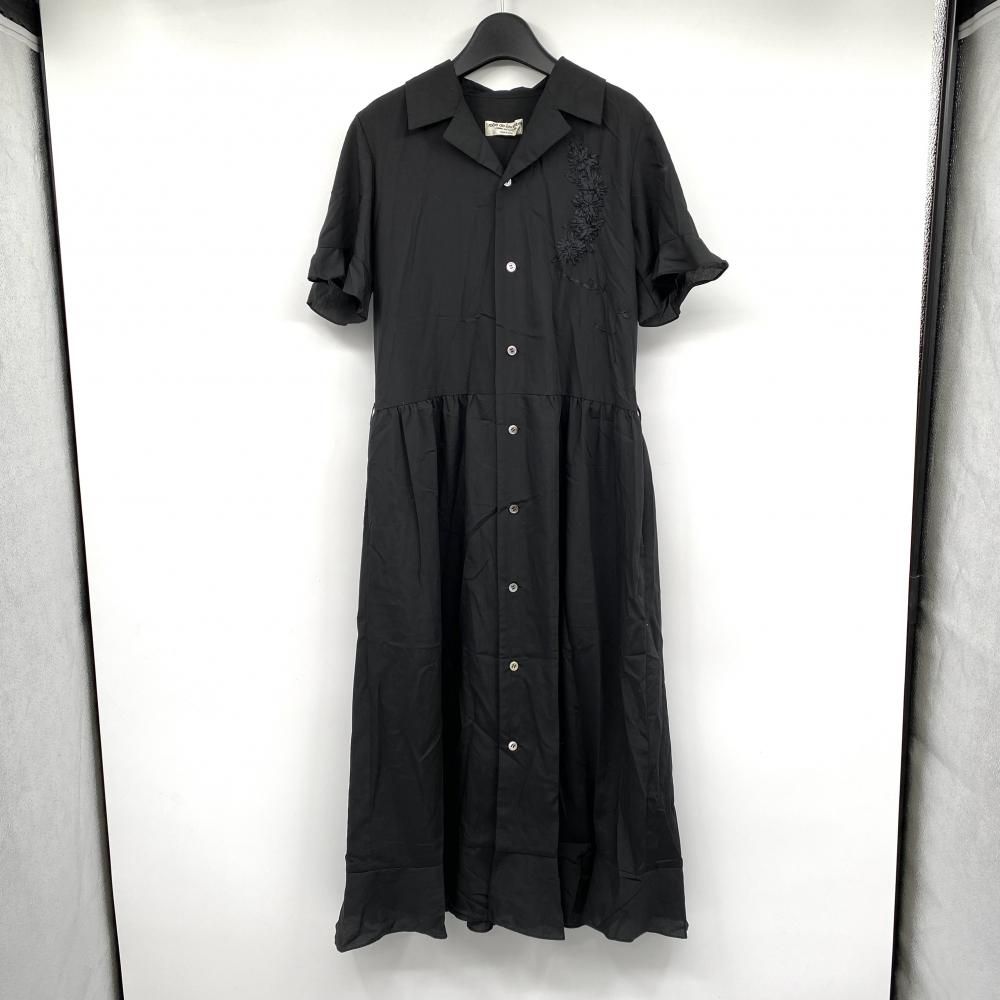 美品コムデギャルソンローブドシャンブルロングワンピース