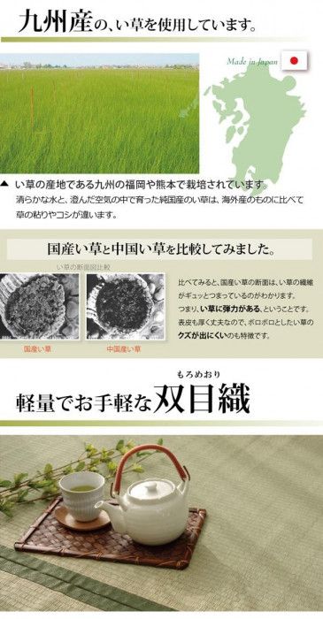 双目織 江戸間3畳