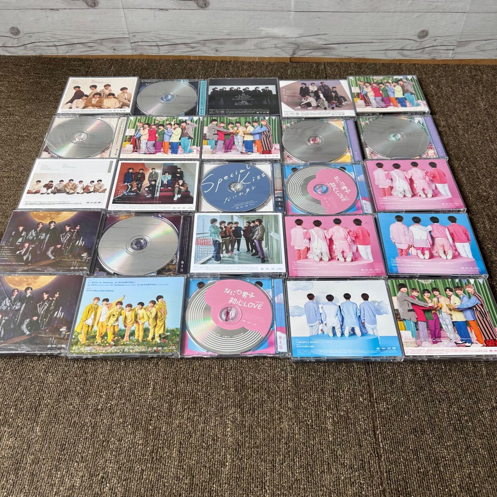 なにわ男子 CDセット CD グッズセット ジャニーズ DVDあり 帯多数あり