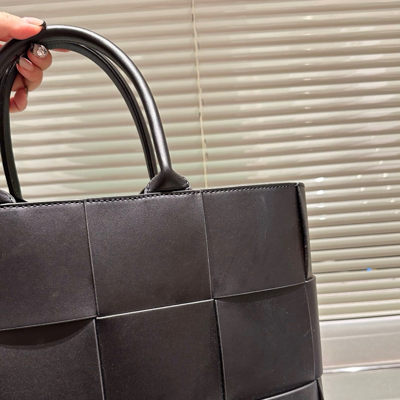 新品 未使用 BOTTEGA VENETA  ブラックトートバッグ