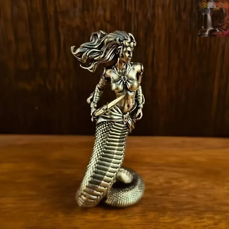 真鍮製メデューサの像 ギリシャ神話 古代ギリシャ メデューサ 真鍮像