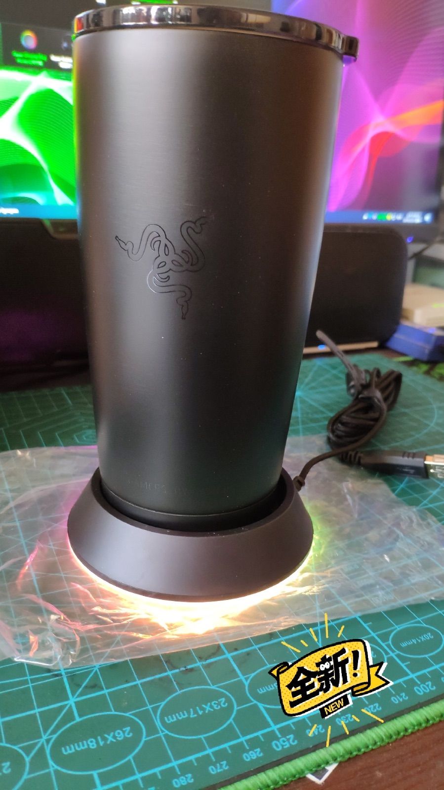 Razer Chroma Mug Holder (RGB) 未開封新品 レーザー