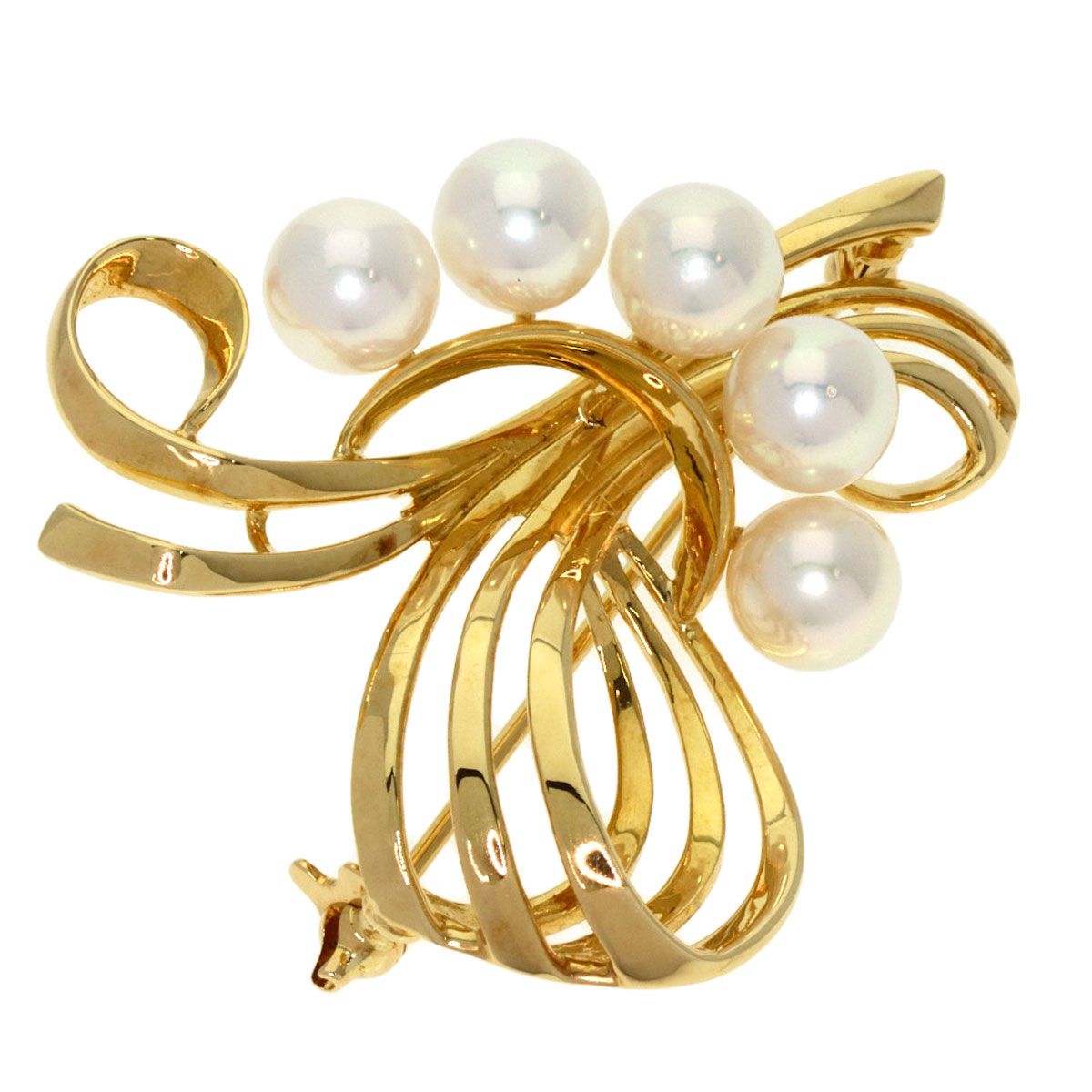❥専用のお品です❥ミキモトパールK18アンブレラブローチ ミキモト ブローチ 傘 K18 パール MIKIMOTO アンブレラ ピン