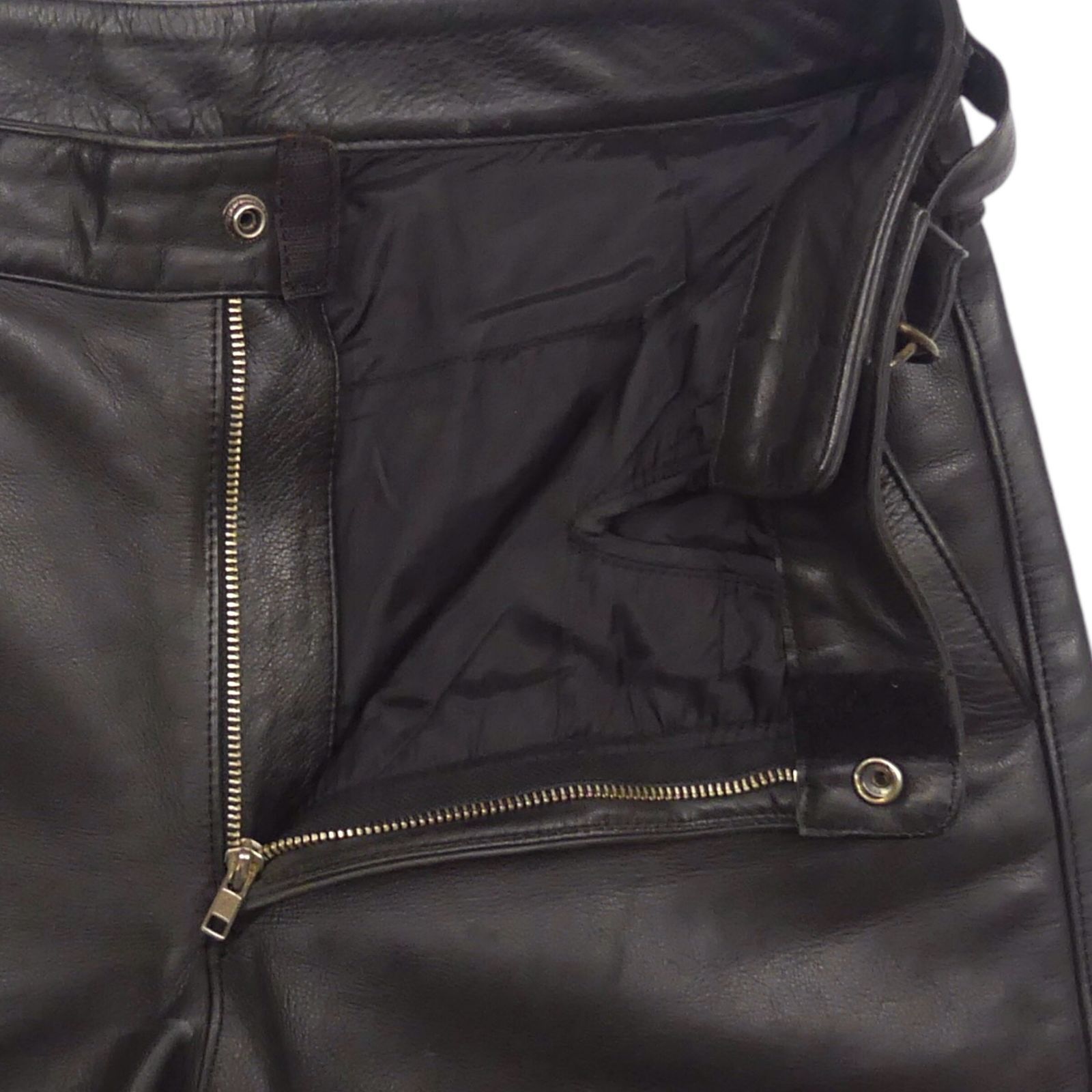 NANKAI ナンカイ 南海部品 レザーパンツ 本革 メンズ 黒 XL 革パンツ