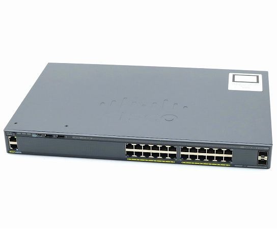 Cisco Catalyst WS-C2960X-24TS-LL V03 24ポート1000BASE-T 2ポートSFPスロット搭載 C2960X-UNIVERSALK9-M Ver.15.0(2)EX5 難有