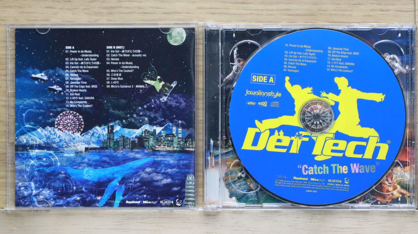 国内盤CD☆デフテック/Def Tech□ キャッチ・ザ・ウェーブ Catch