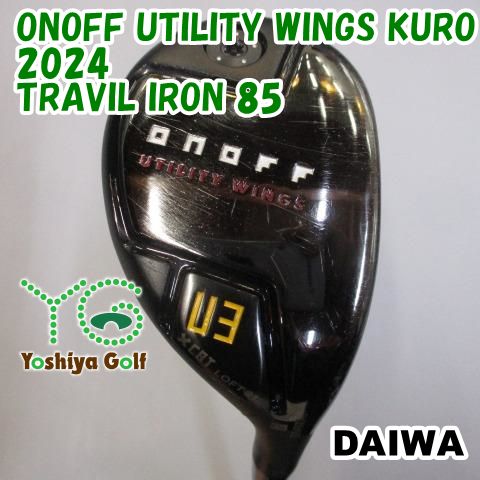その他 R ユーティリティ ダイワ ONOFF UTILITY WINGS KURO 2024/TRAVIL IRON 85