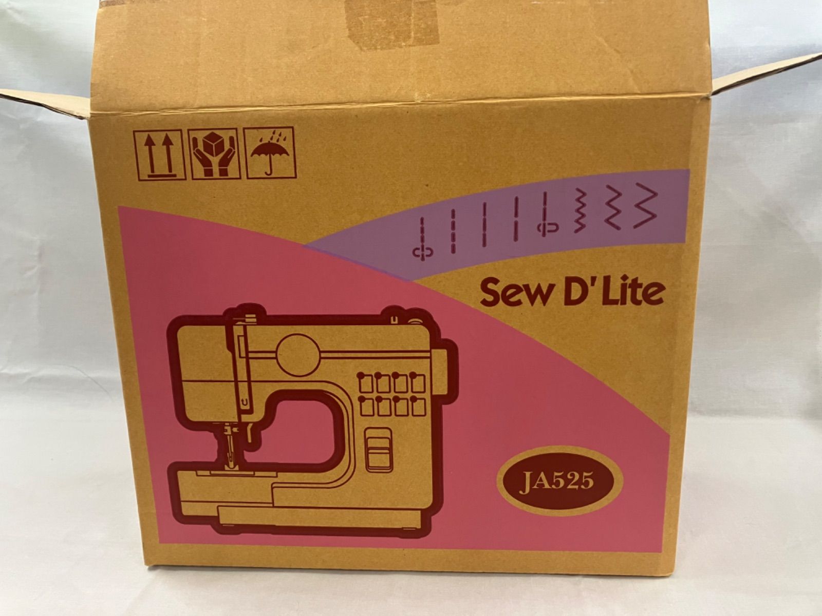 ◆ジャノメ　コンパクトミシン　Sew　DLite　JA525　箱入