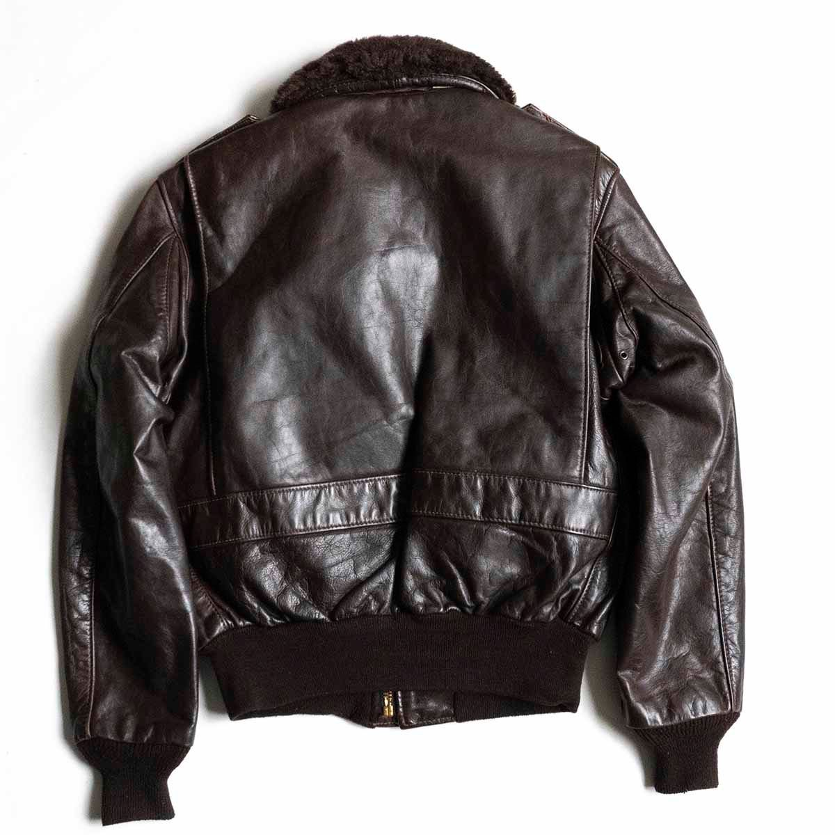 雰囲気抜群】SCHOTT【184SM/type G-1 レザー フライト