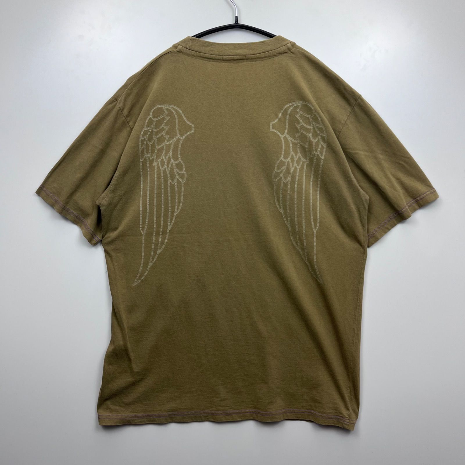 R.NEWBOLD 00s y2k archive wing print t shirts L ポールスミス