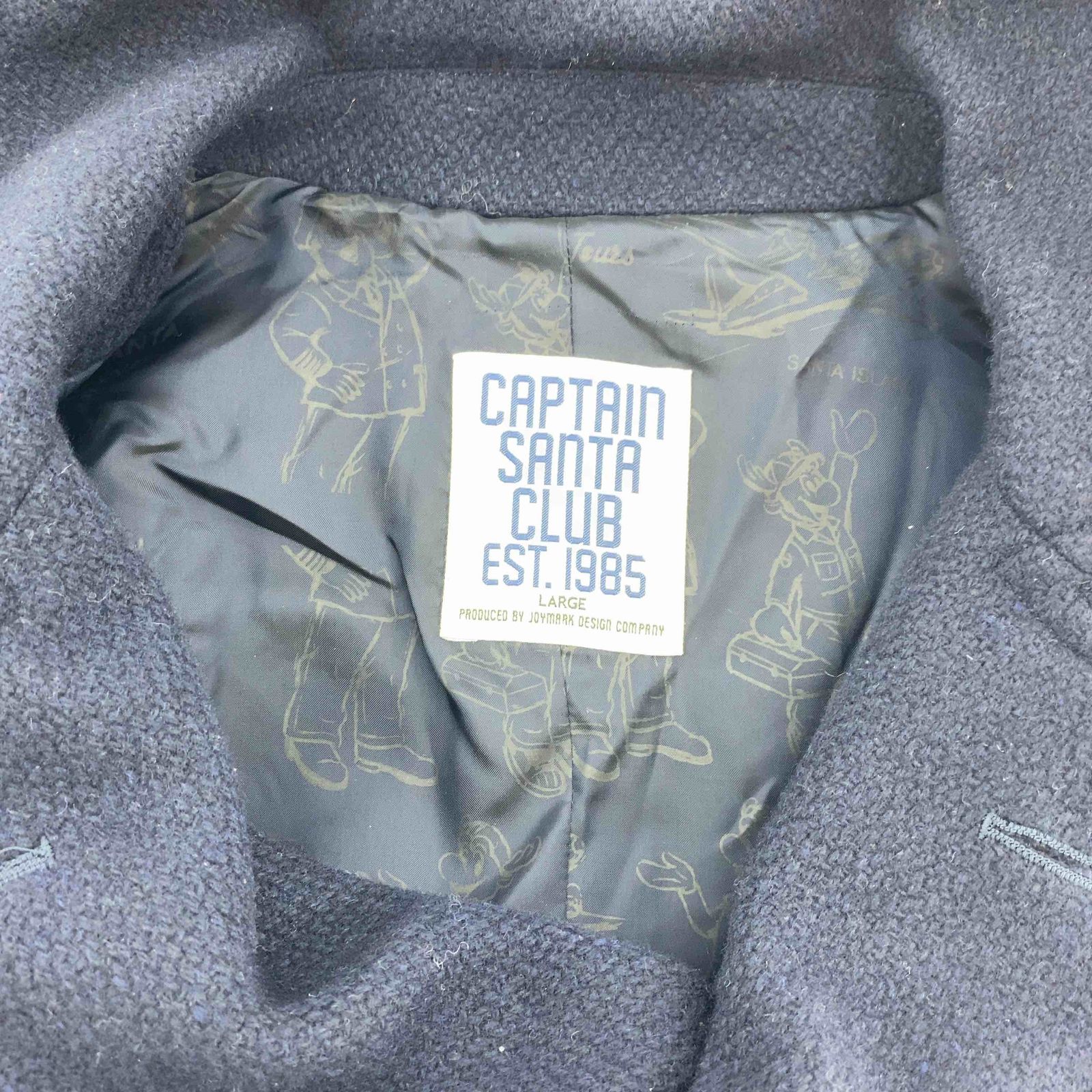 CAPTAIN SANTA CLUB キャプテンサンタ メンズ ピーコート 総裏 L
