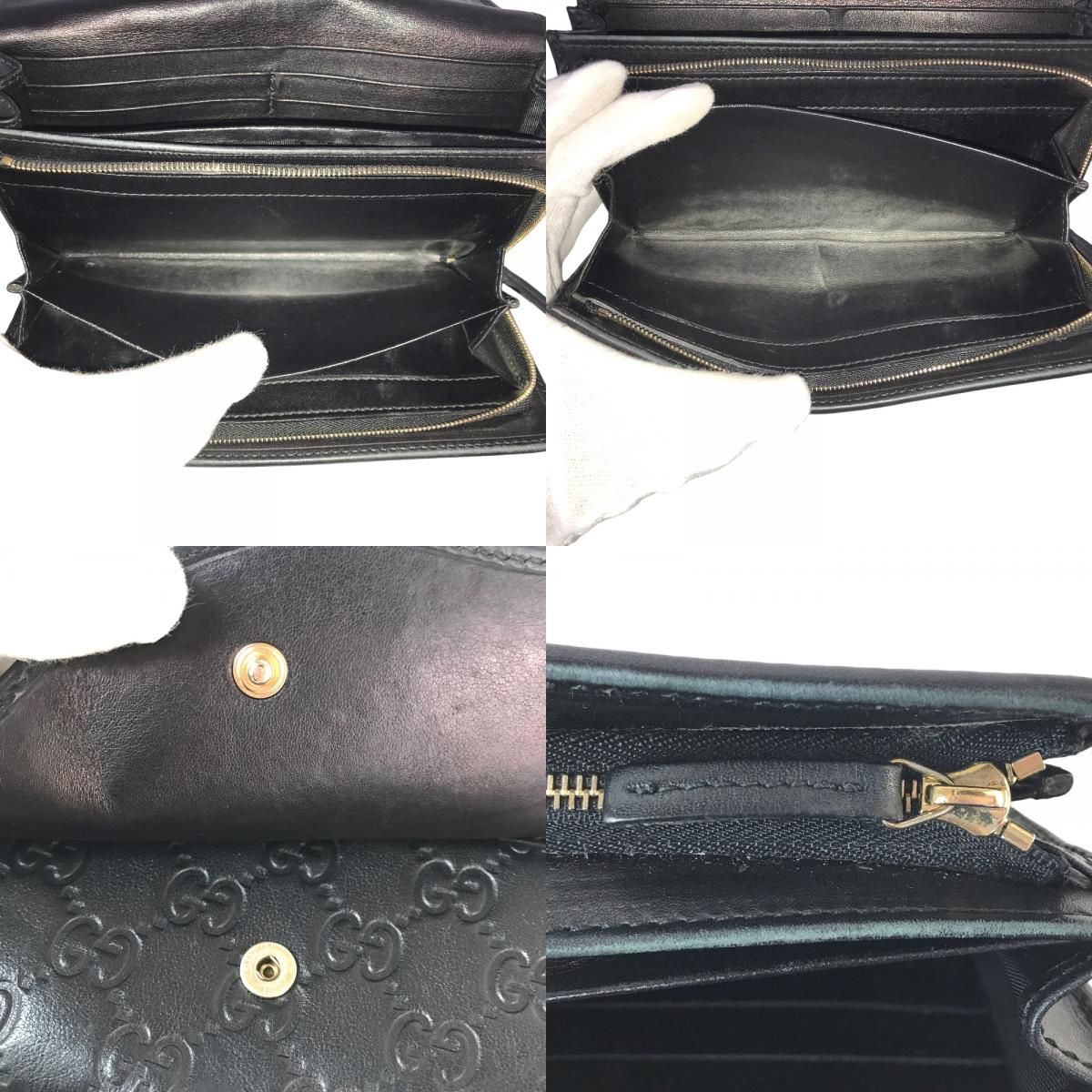 GUCCI グッチ 長財布 マイクログッチシマ 二つ折り財布 282431・2067 GUCCI グッチ 長財布 マイクログッチシマ 二つ折り財布 282431・2067