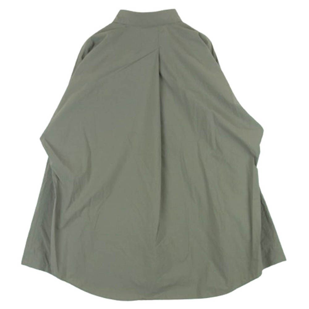 オムプリッセイッセイミヤケ オリーブグリーン 長袖袖カットソー HOMME PLISSE ISSEY MIYAKE（オムプリッセイッセイミヤケ）中古