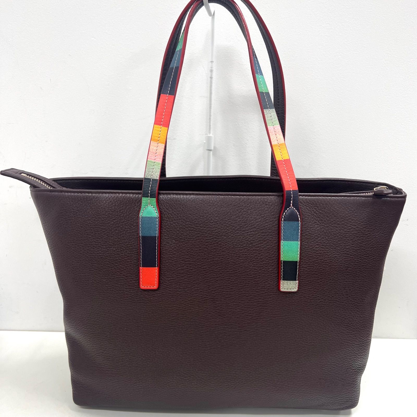 ラウンド 美品⭐︎Paul Smith ポールスミス 本革トートバッグ トート