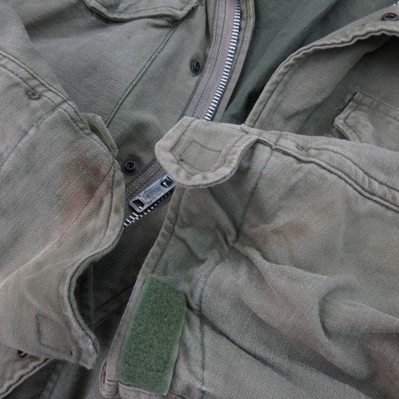 60s70s L-2B フライトジャケット 米軍実物 scovill ALPHA M-65