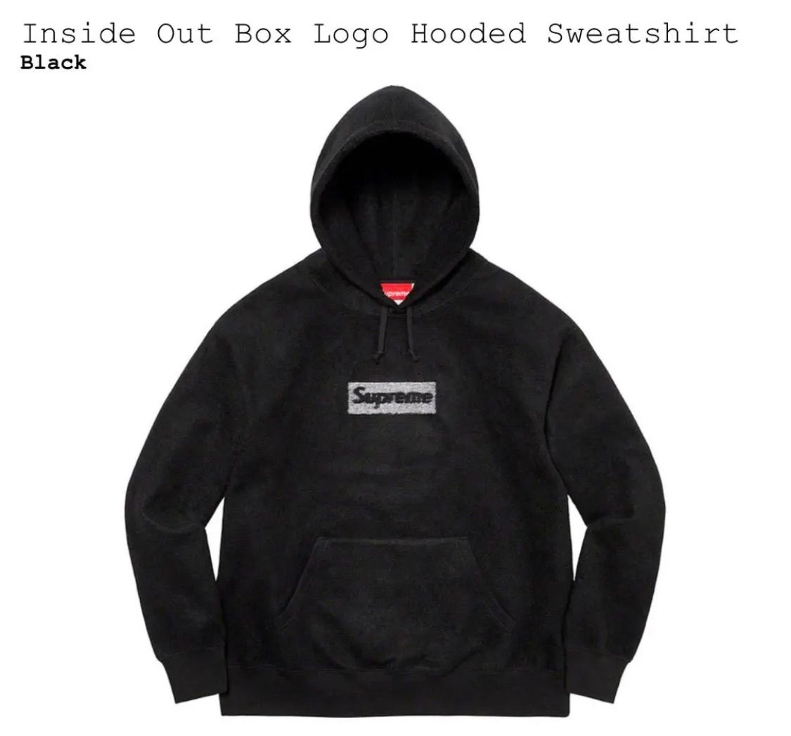 Supreme Inside out logo sweater Lサイズ