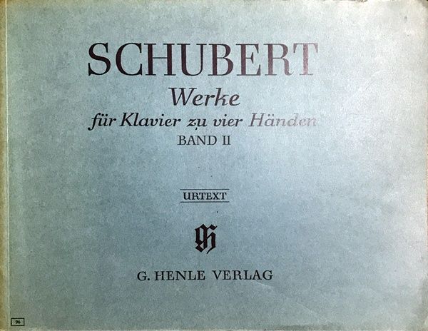 シューベルト ピアノ連弾作品集 第2巻 (ピアノ連弾)輸入楽譜 Schubert