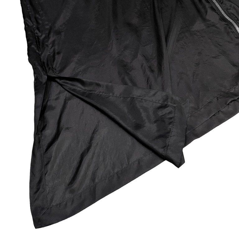 Rick Owens 24SS SL PONCHO FLIGHT シルクポンチョフライトジャケット