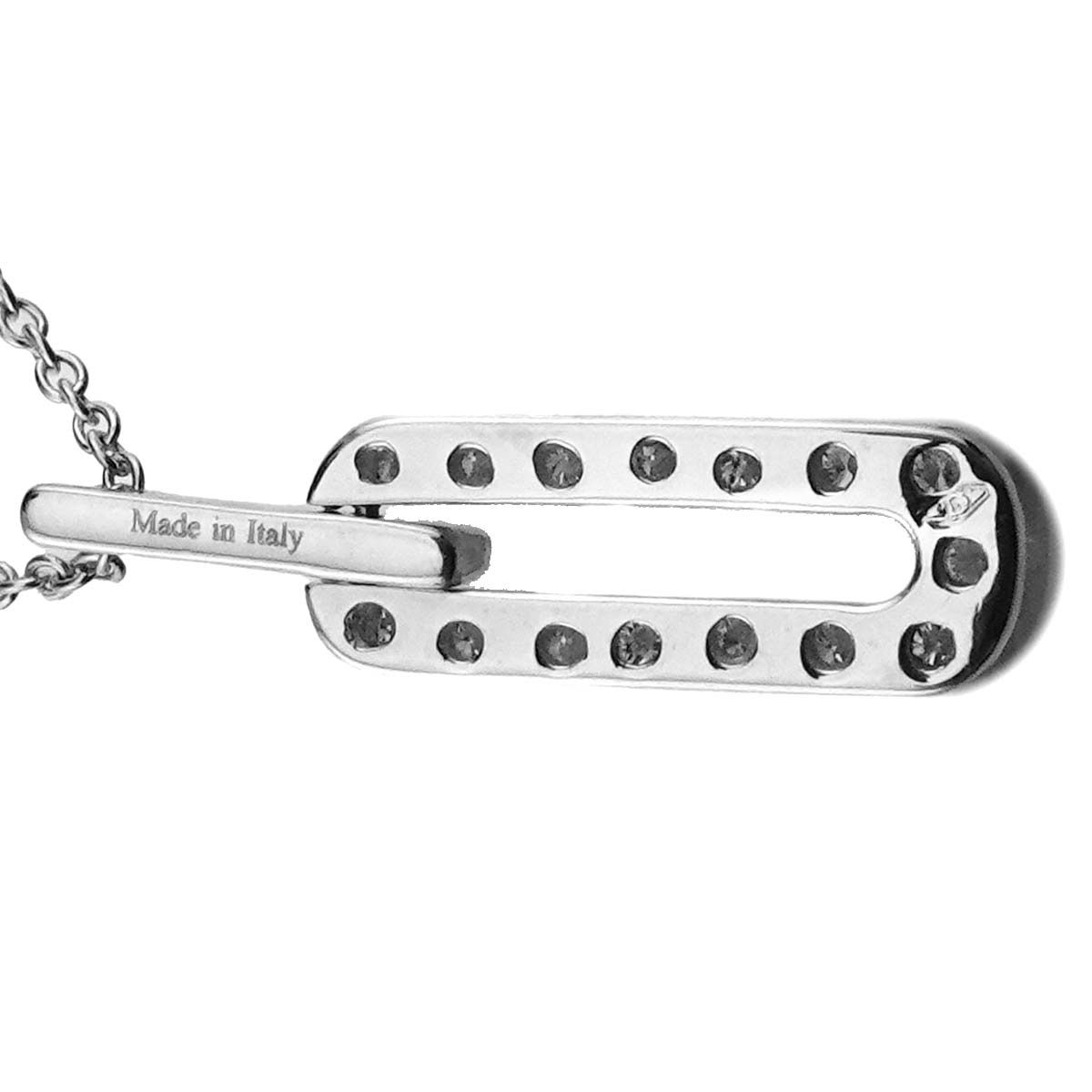 ダミアーニ DAMIANI インスィエメ ダイヤ ネックレス 43cm K18 WG  