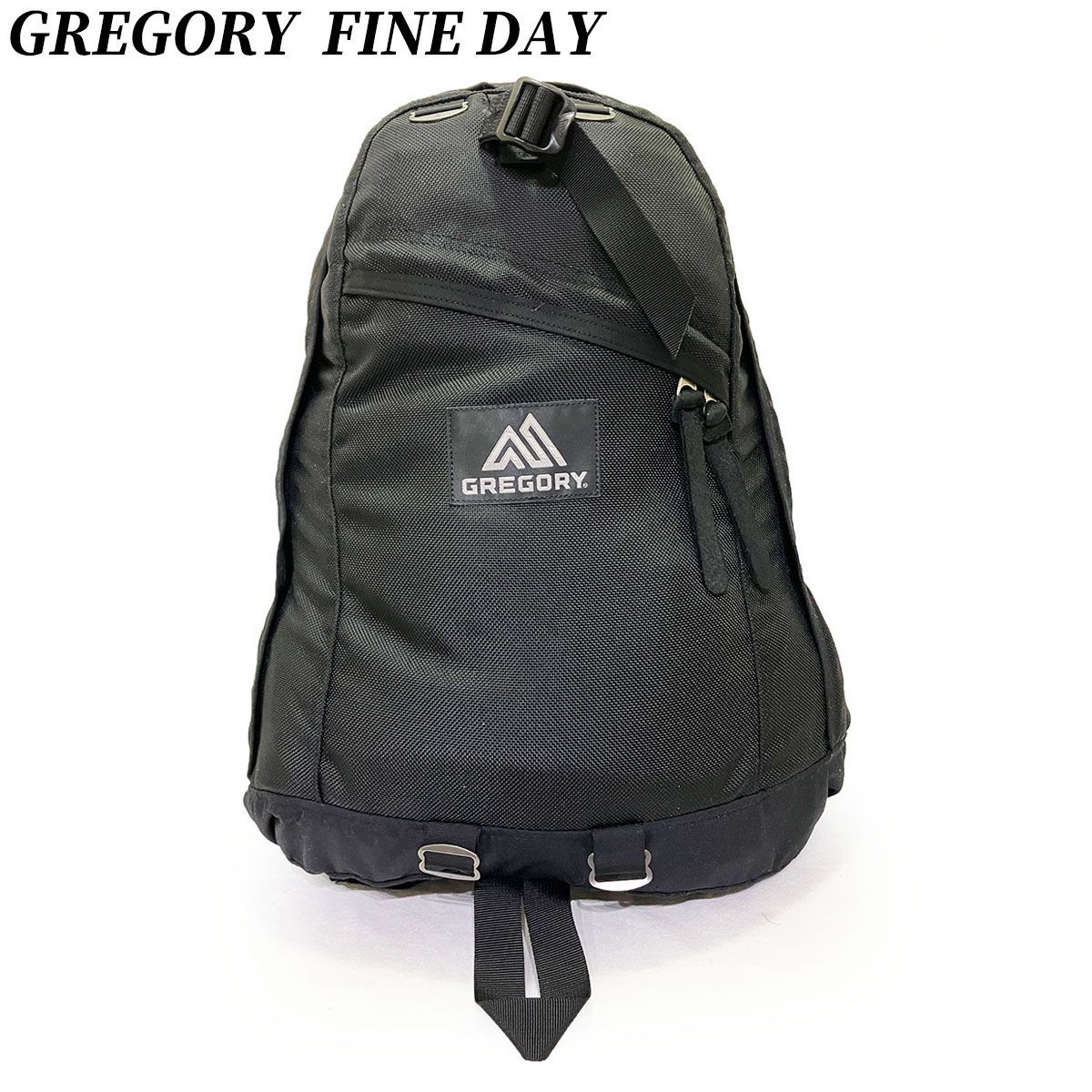 GREGORY バッグ グレゴリー デイパック ナイロン ブラック GREGORY DAY PACK リュック デイパック ユーズド アメリカ カリフォルニア ブランド 日本 流通の です 黒 ファッション 名品 バックパック カジュアル