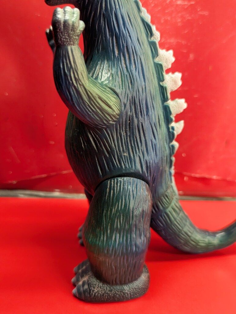  マルサン 世紀の大怪獣 ゴジラ 黒成型 紺緑 ゴジラ 特撮