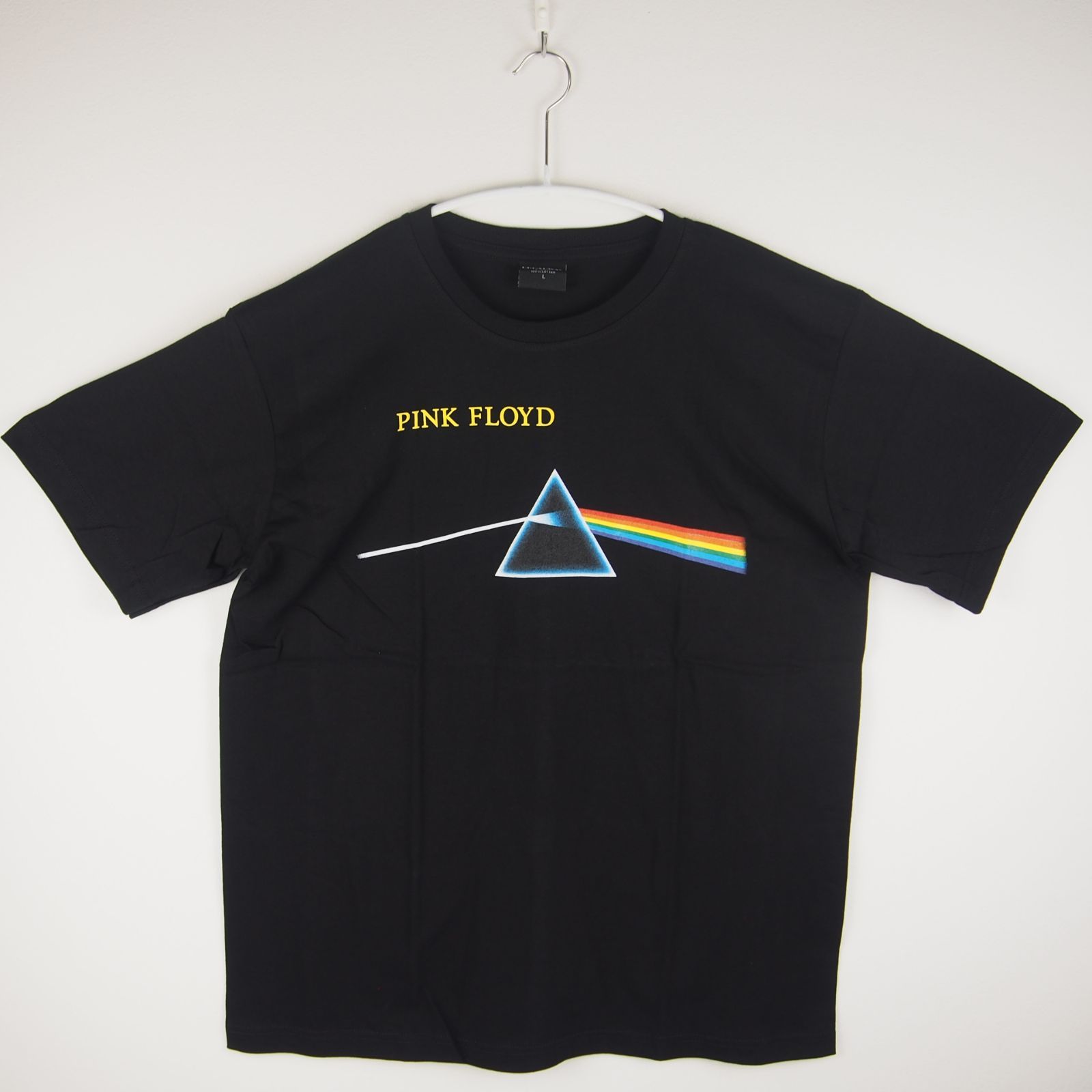 24 PINK FLOYD 狂気 ピンク・フロイド バンドT 黒 Lサイズ